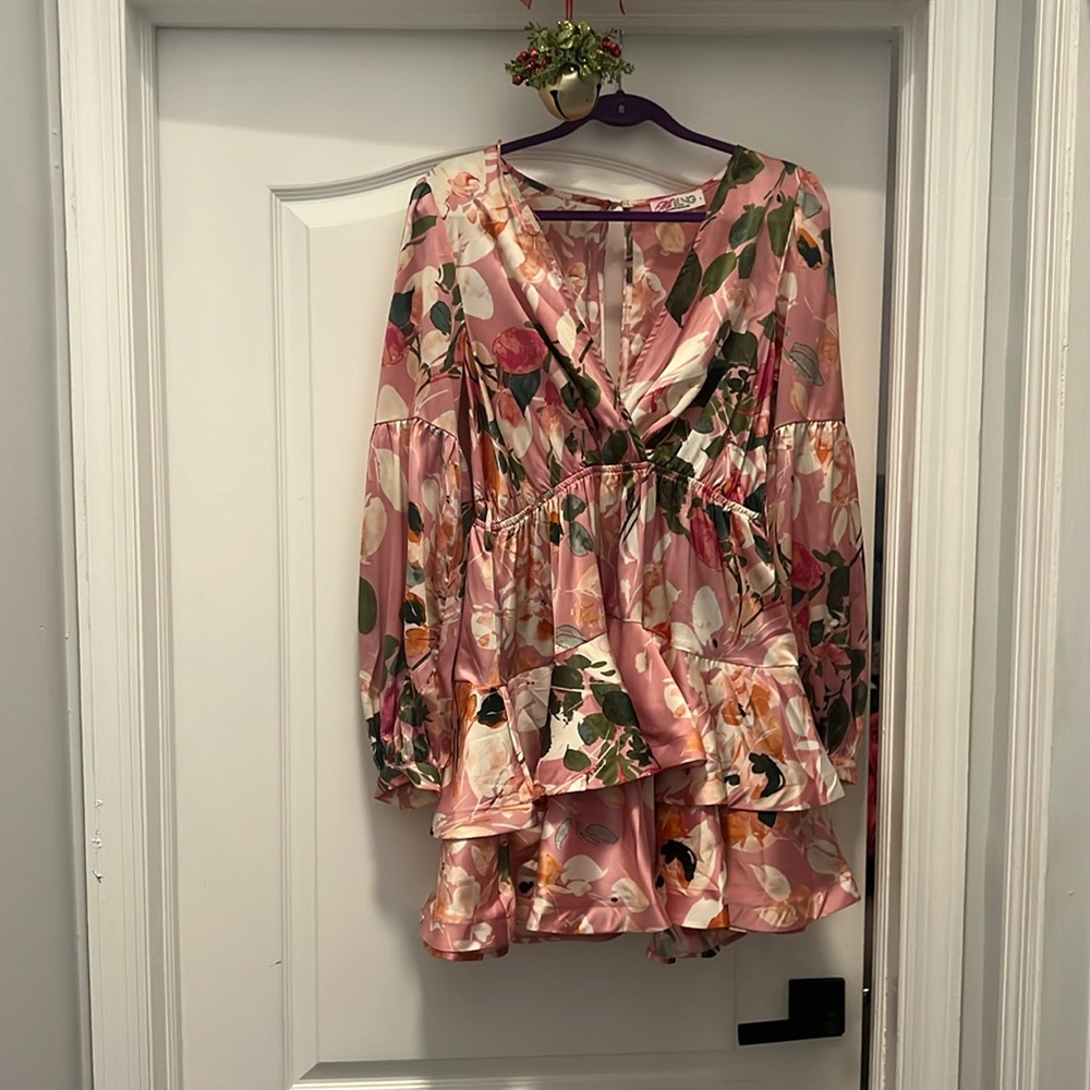 Floral tea party dress